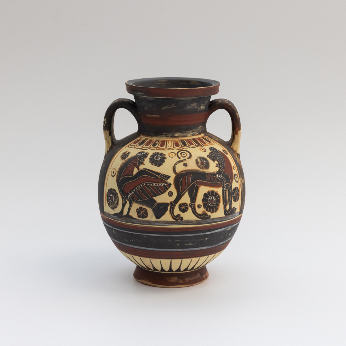Amphora with Two Sphinxes