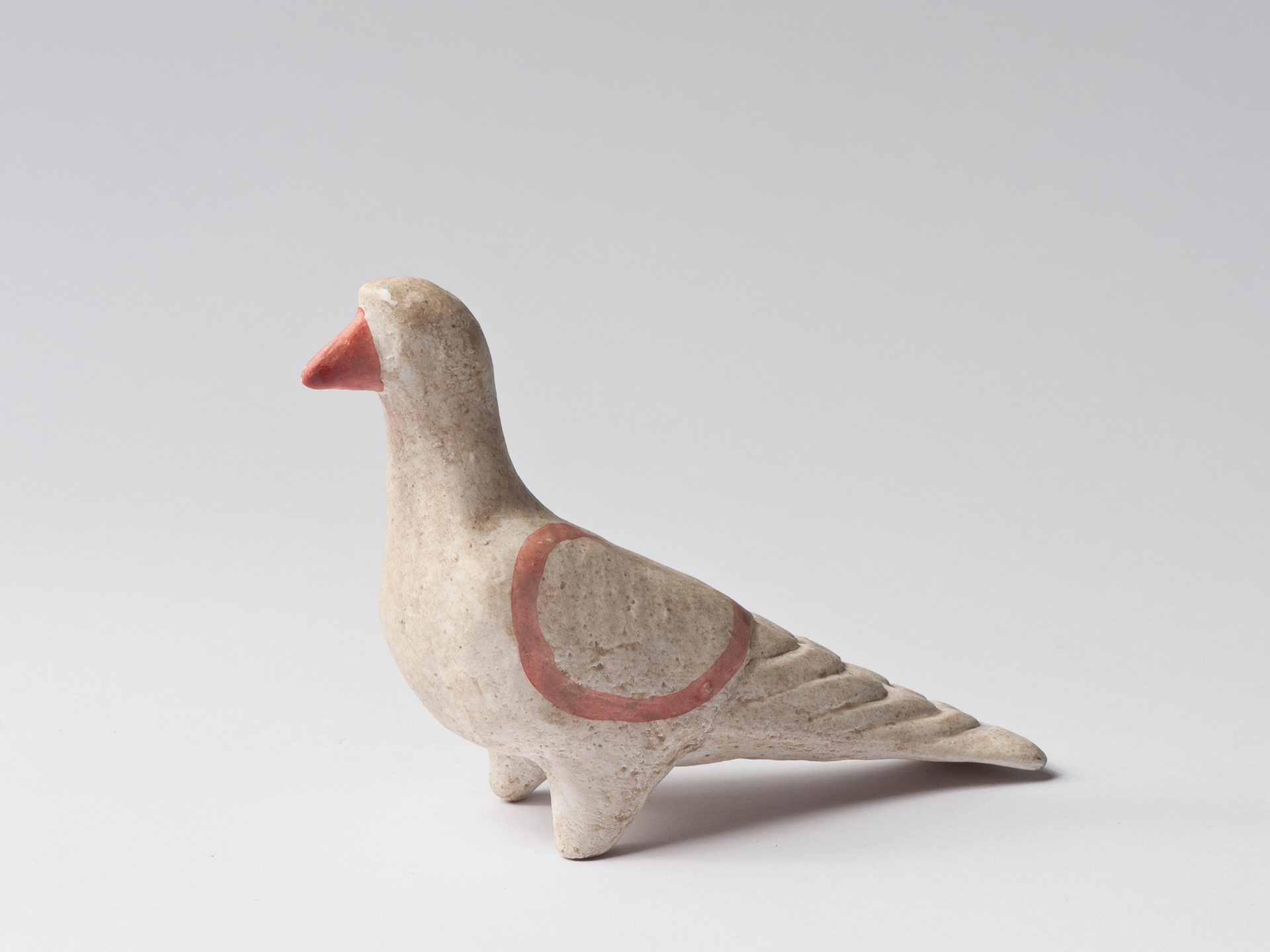 Figurine of a Dove made out of clay