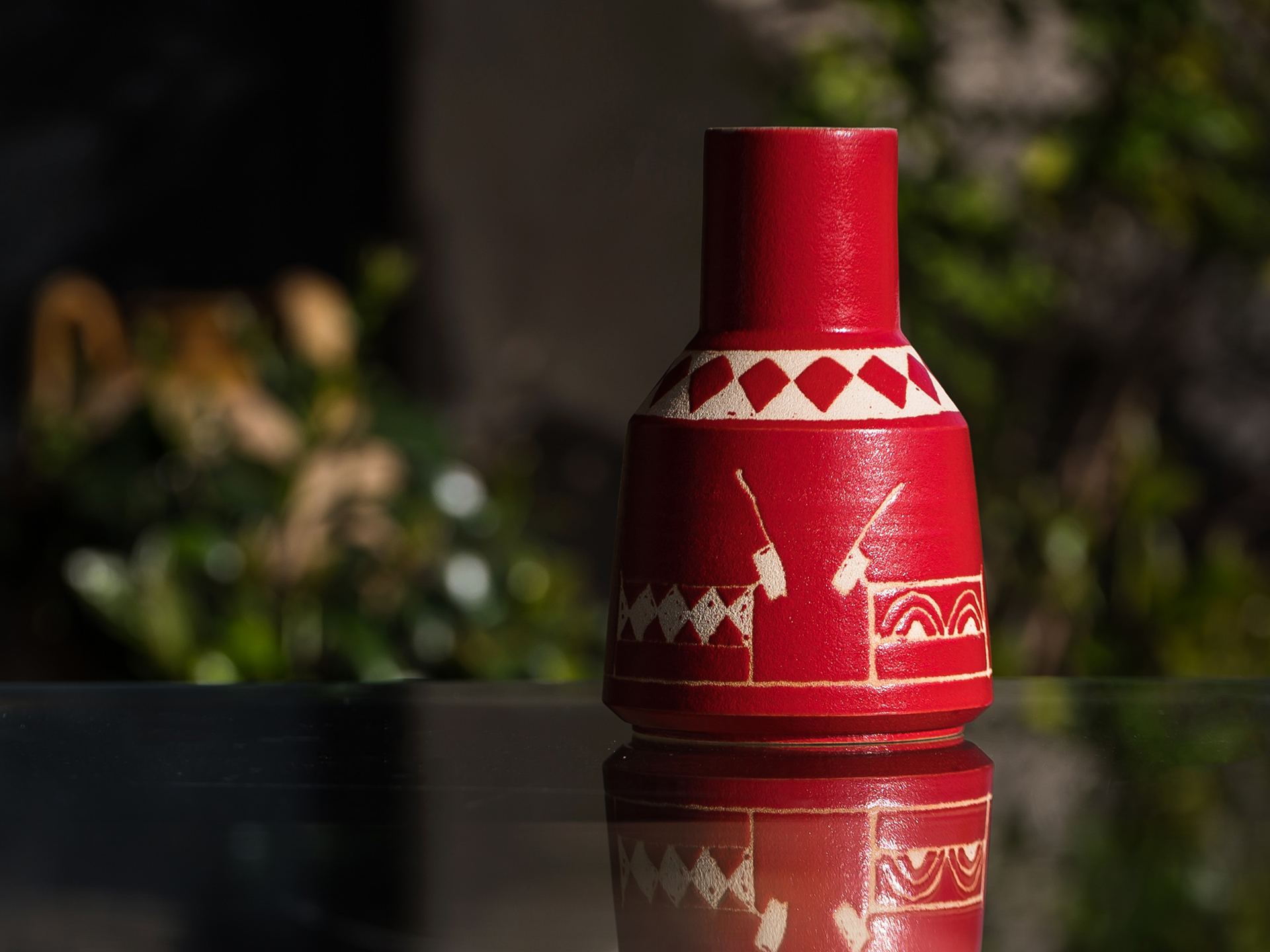 Κεραμικό Βάζο – Κόκκινο