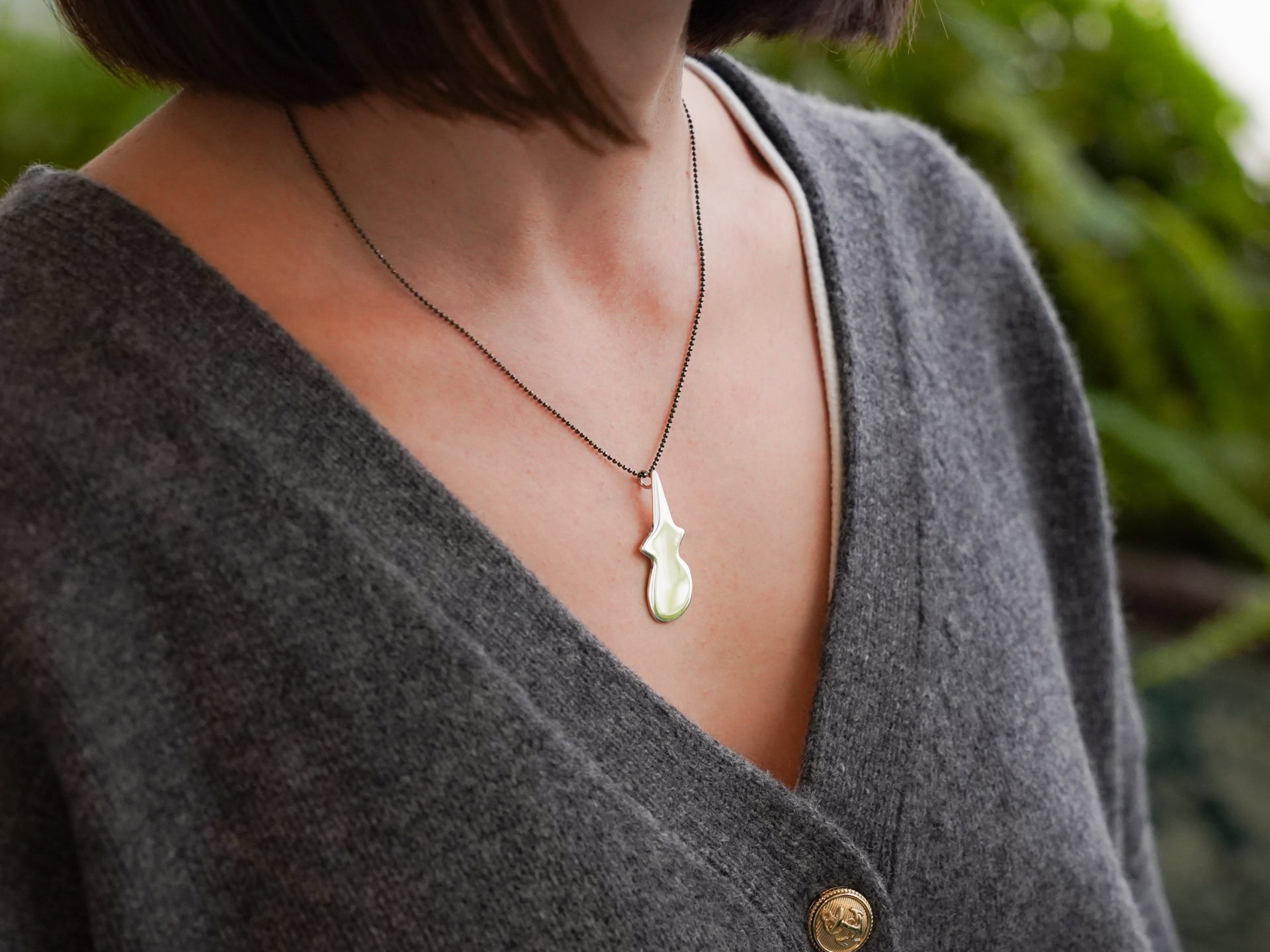 Pendant with Neolithic Violin Shaped Figurine