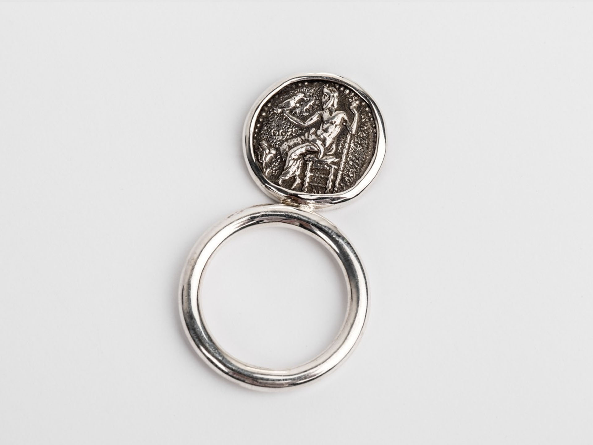 Δαχτυλίδι με Νόμισμα – Medium