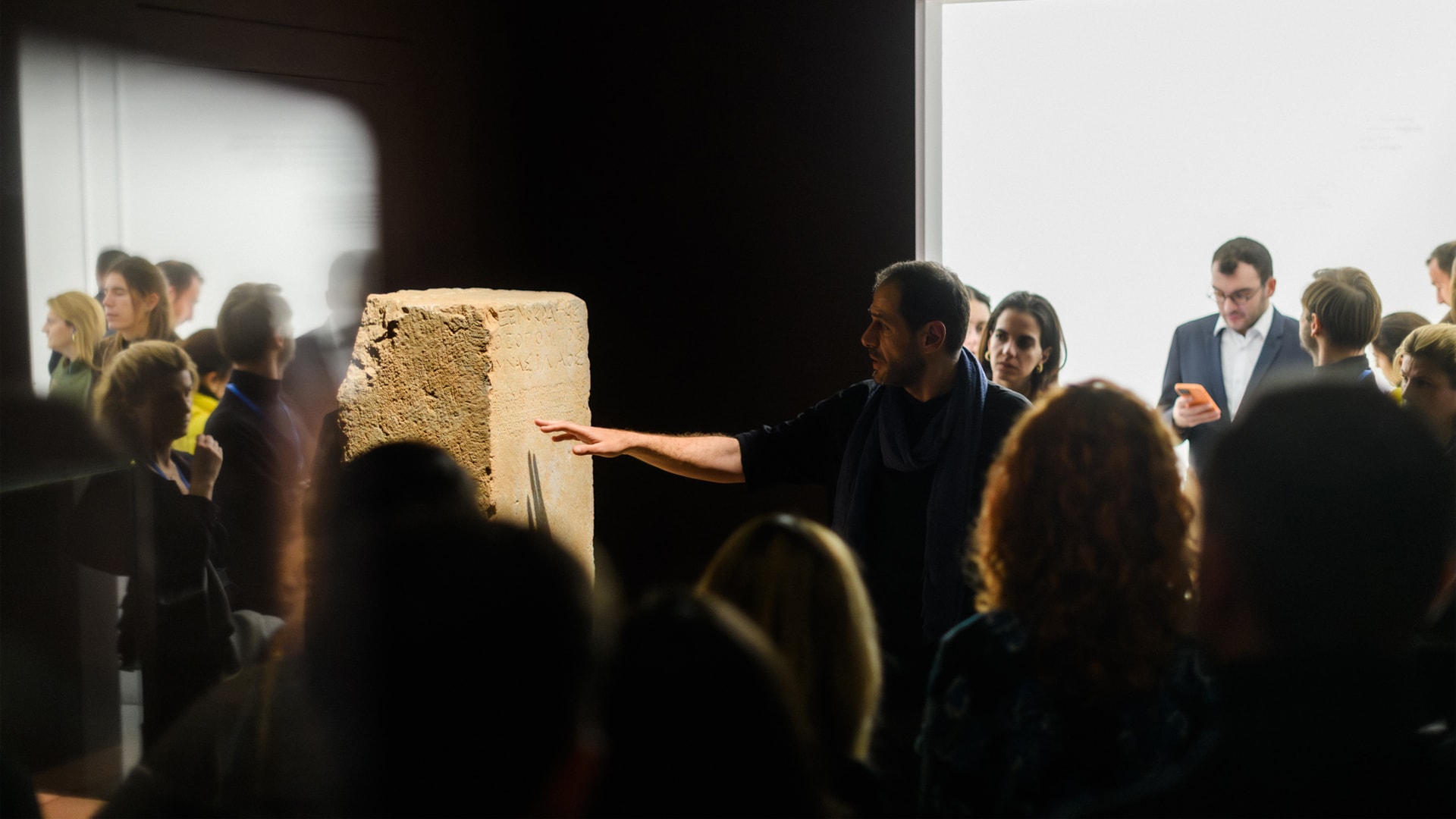 photo from guided tour at the temporary exhibition Chaeronea, 2 August 338 BC: A day that changed the world