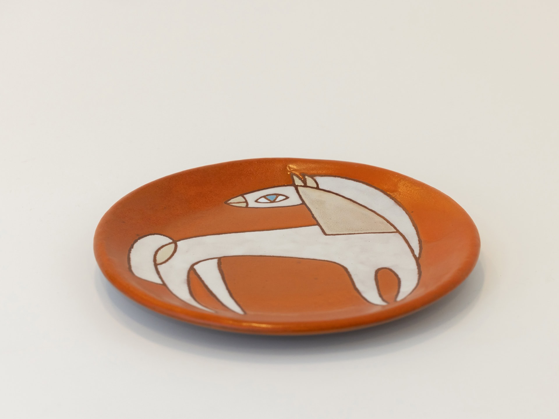 Plate with a Horse