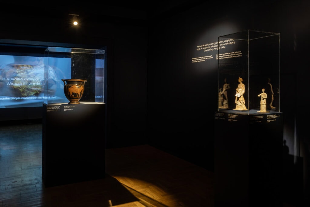 View of the exhibition, The Multiple Roles of Women in Antiquity