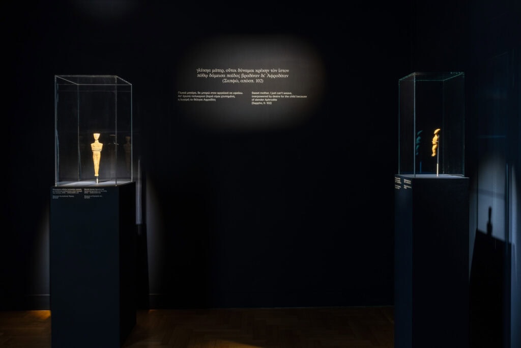 View of the exhibition, The Multiple Roles of Women in Antiquity