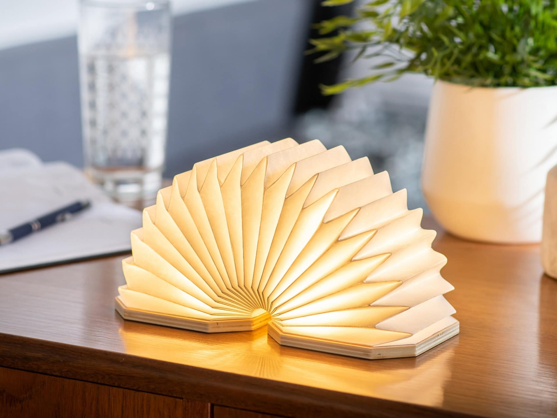 Accordion Lamp