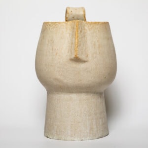 Small Ceramic Pitcher with Form of a Cycladic Figurine