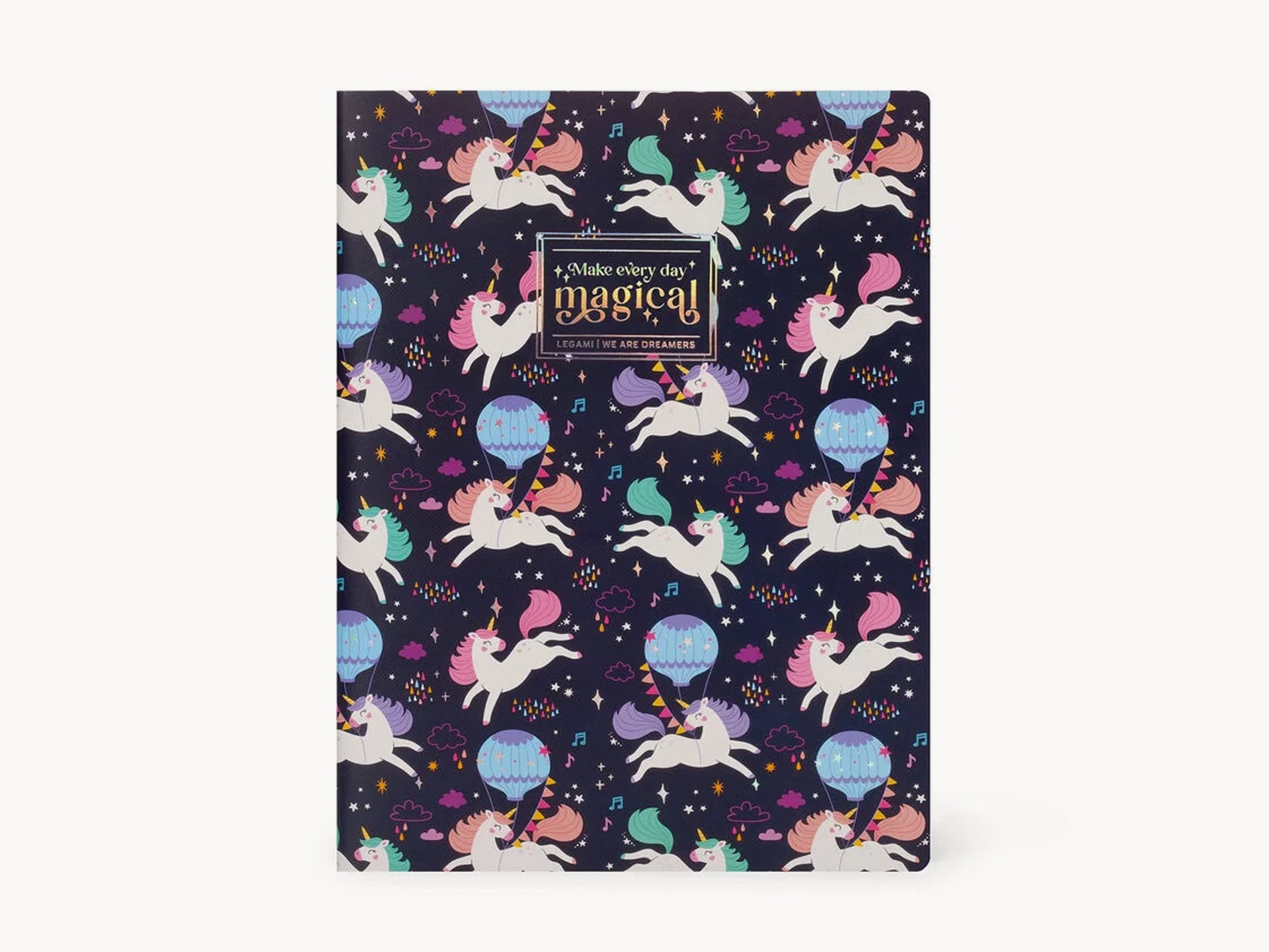 Notebook 5 with Unicorns