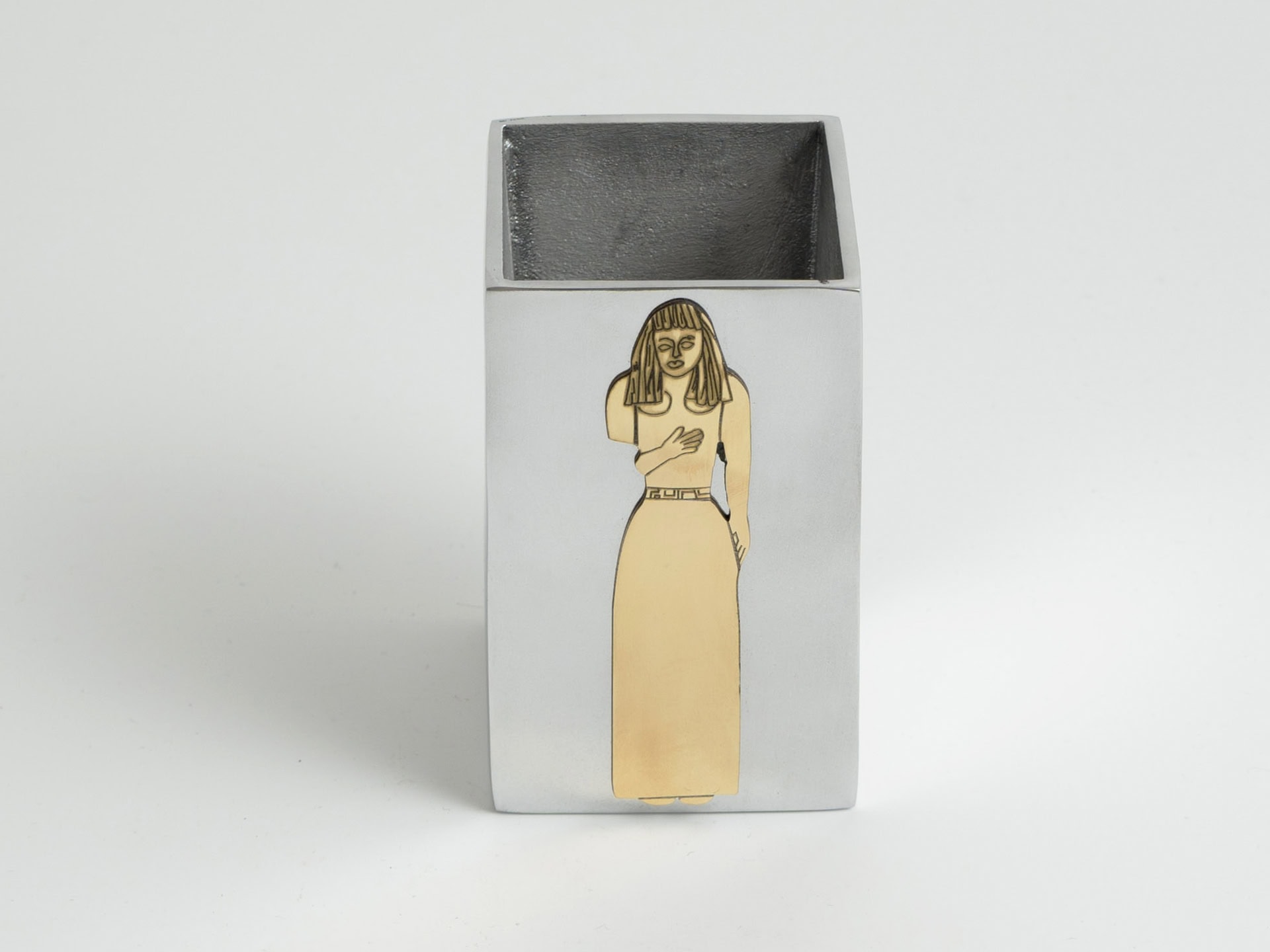 Pencil Holder with Priestess of Thera