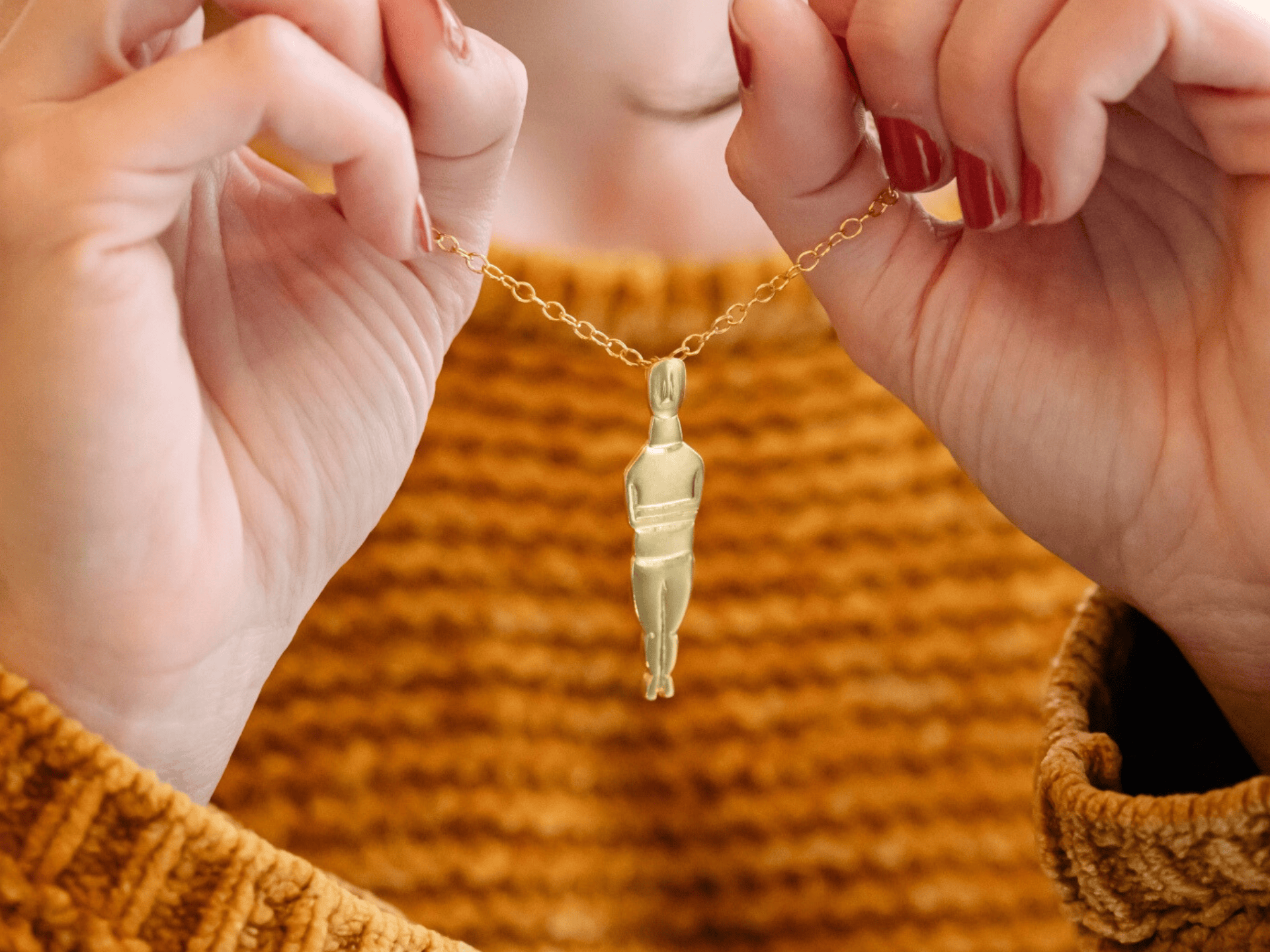 Pendant with Female Figurine