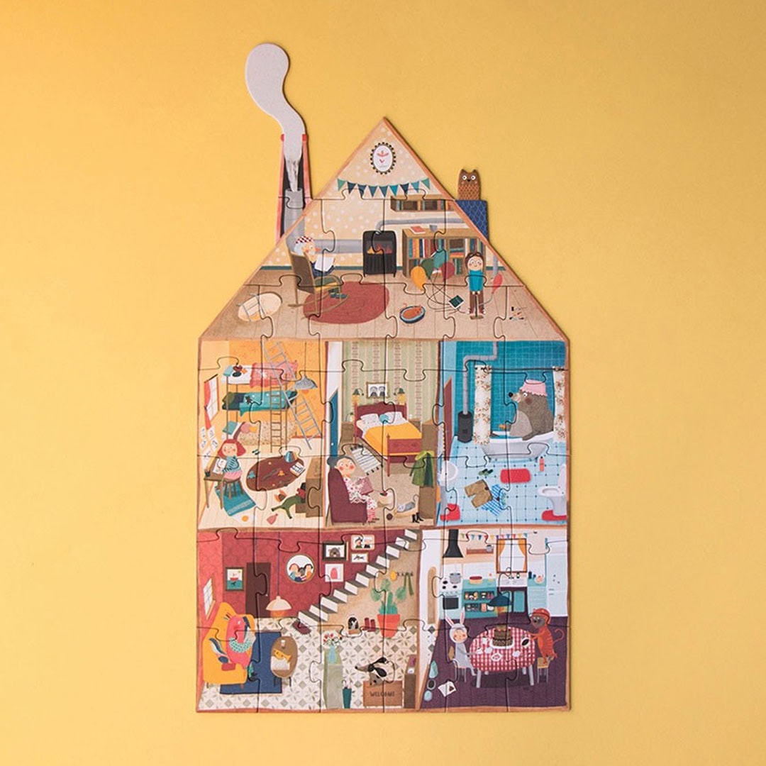 Welcome to my Home! – Reversible Puzzle