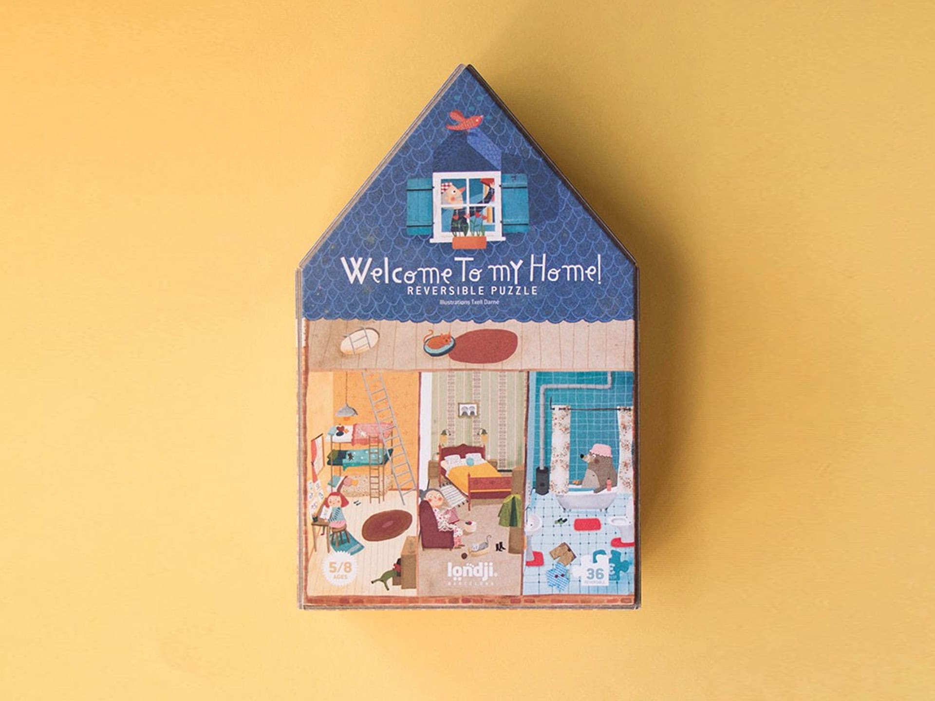 Welcome to my Home! – Reversible Puzzle