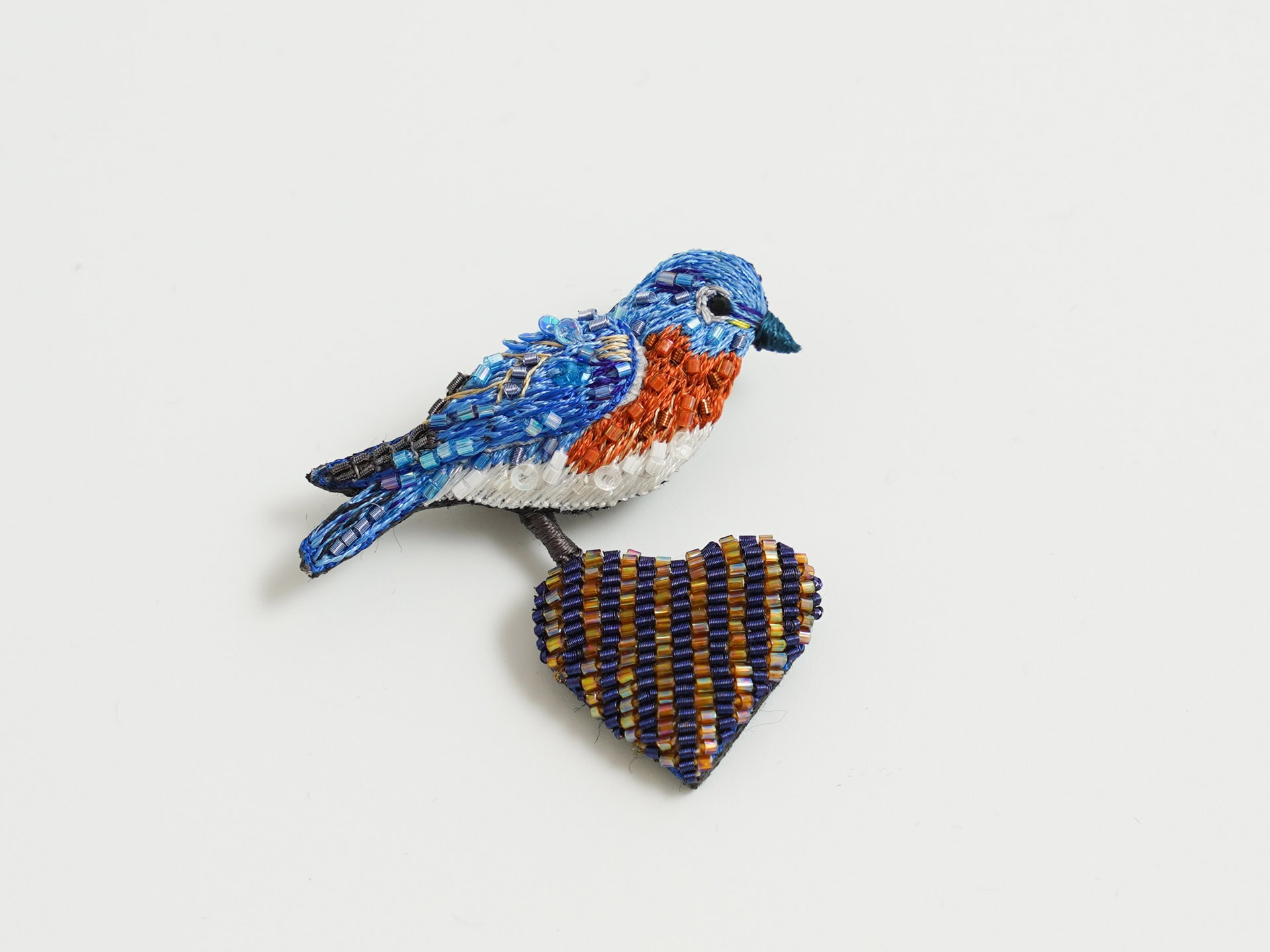 Brooch – Bird Love