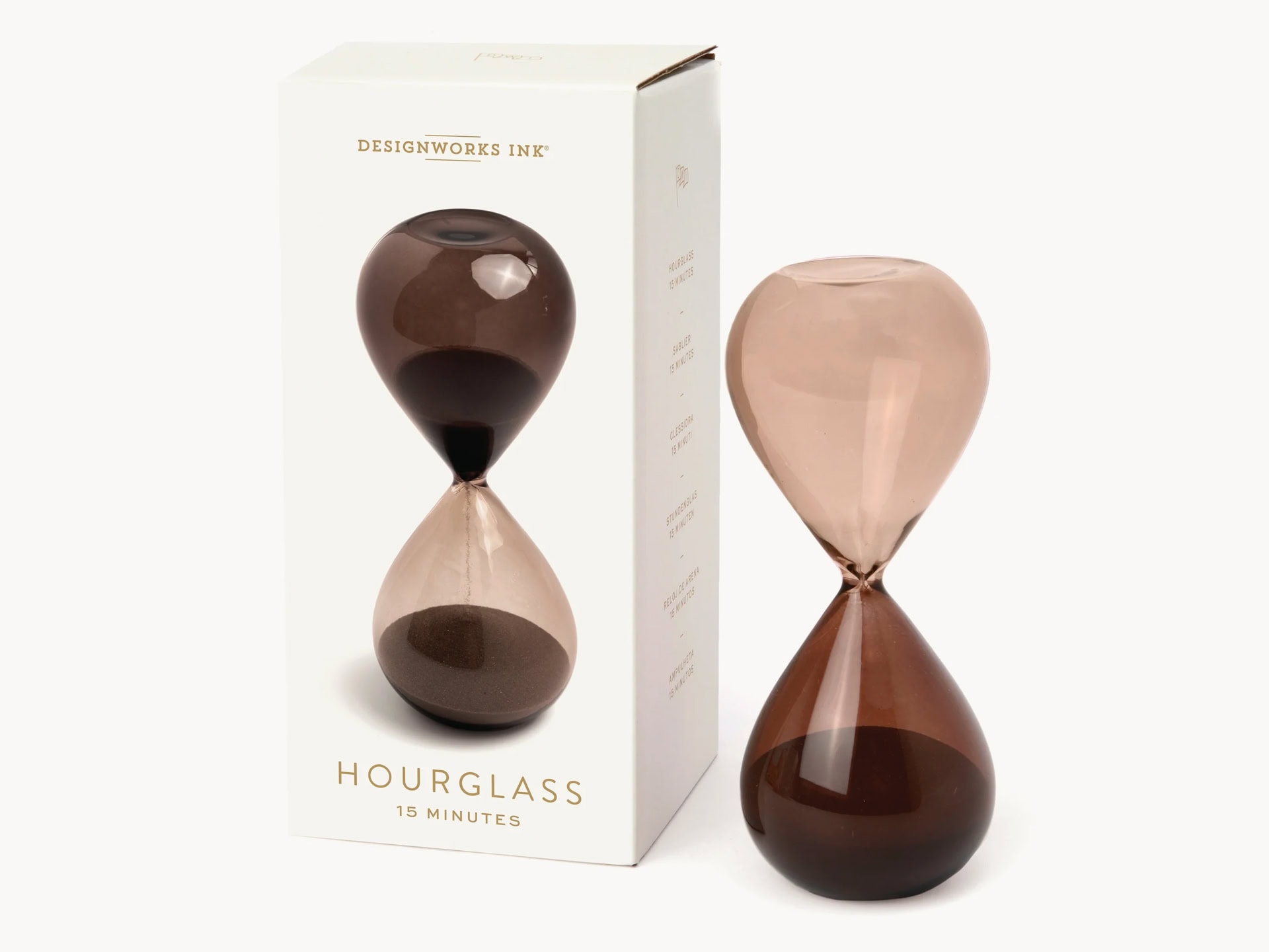 Hourglass 15 Minutes – Grey