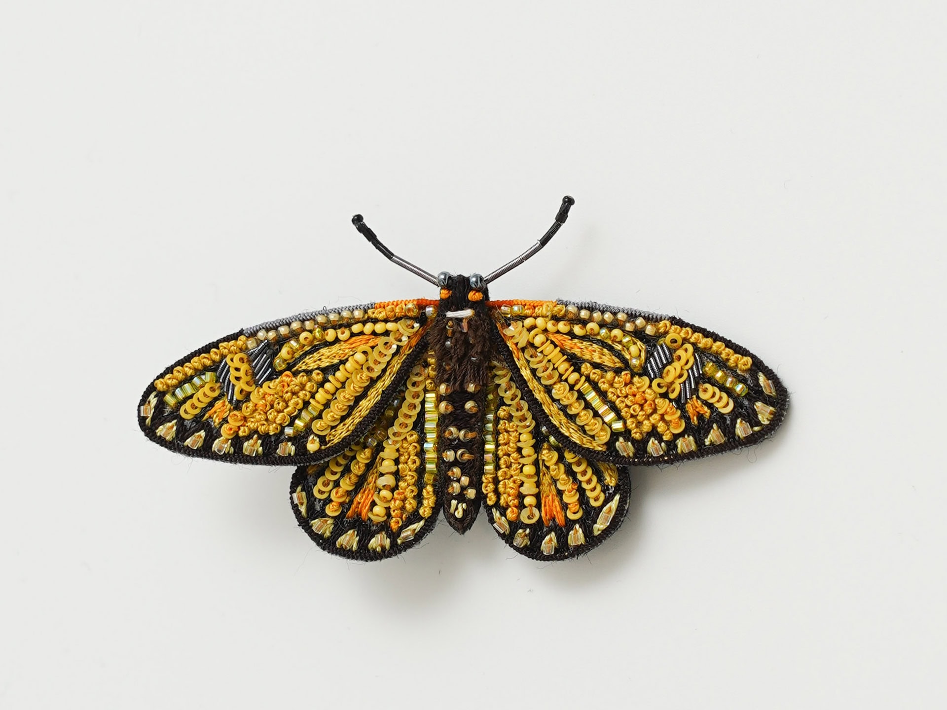 Καρφίτσα – Yellow Coster Butterfly