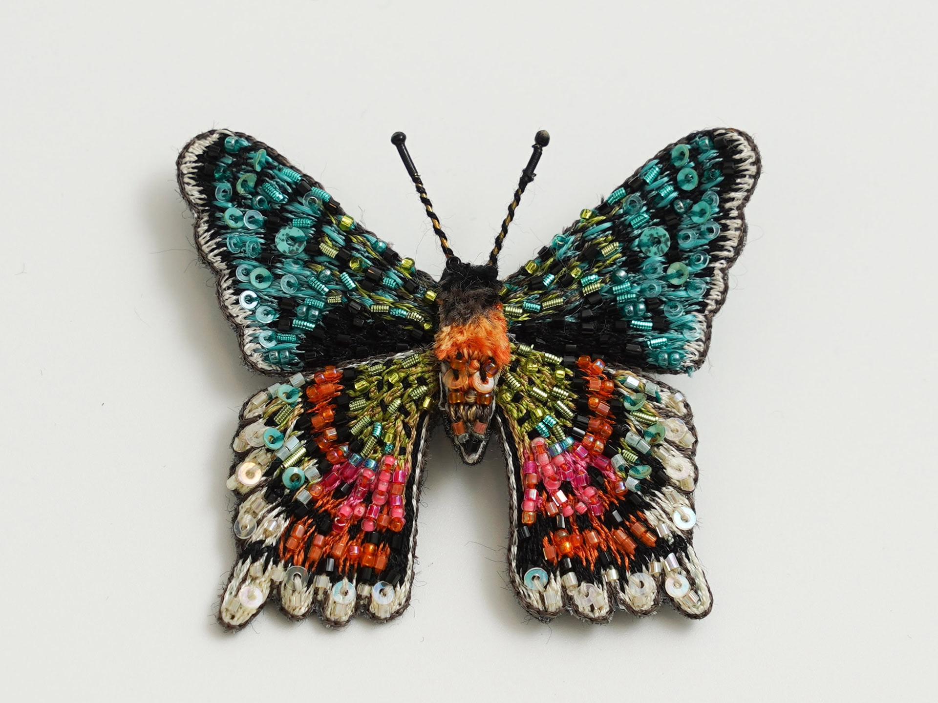 Brooch – Madagascar Sunset Moth