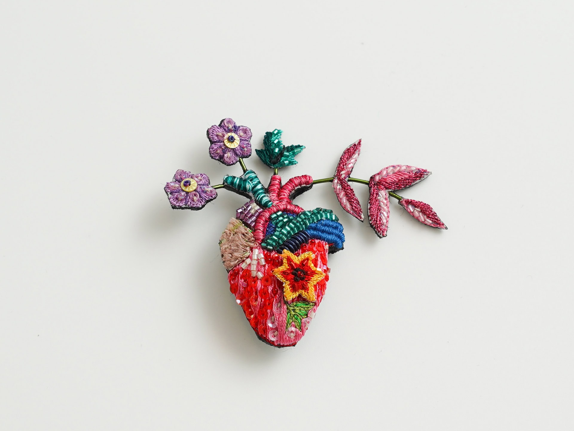 Brooch – Wild Heart