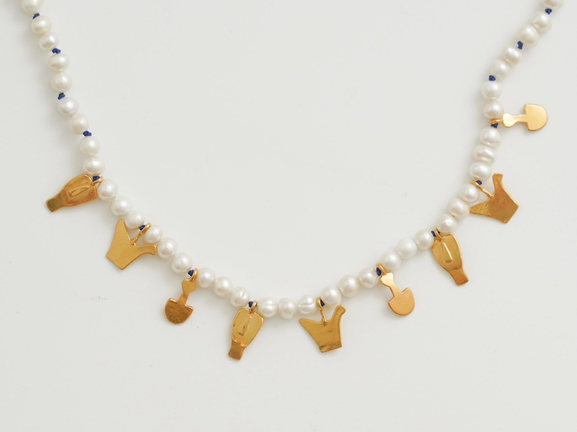 Necklace with Cycladic Motifs