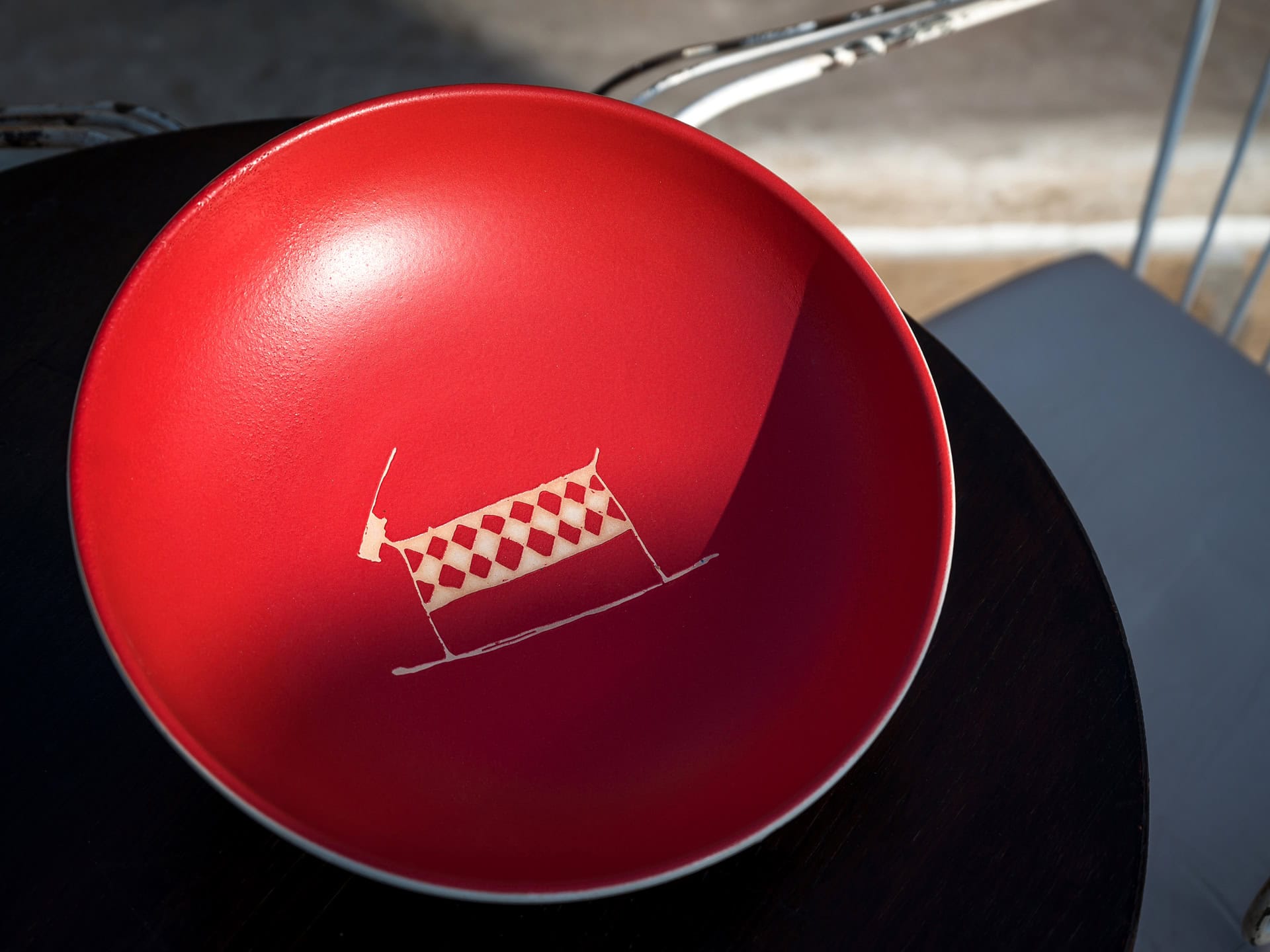 Ceramic Bowl – Red