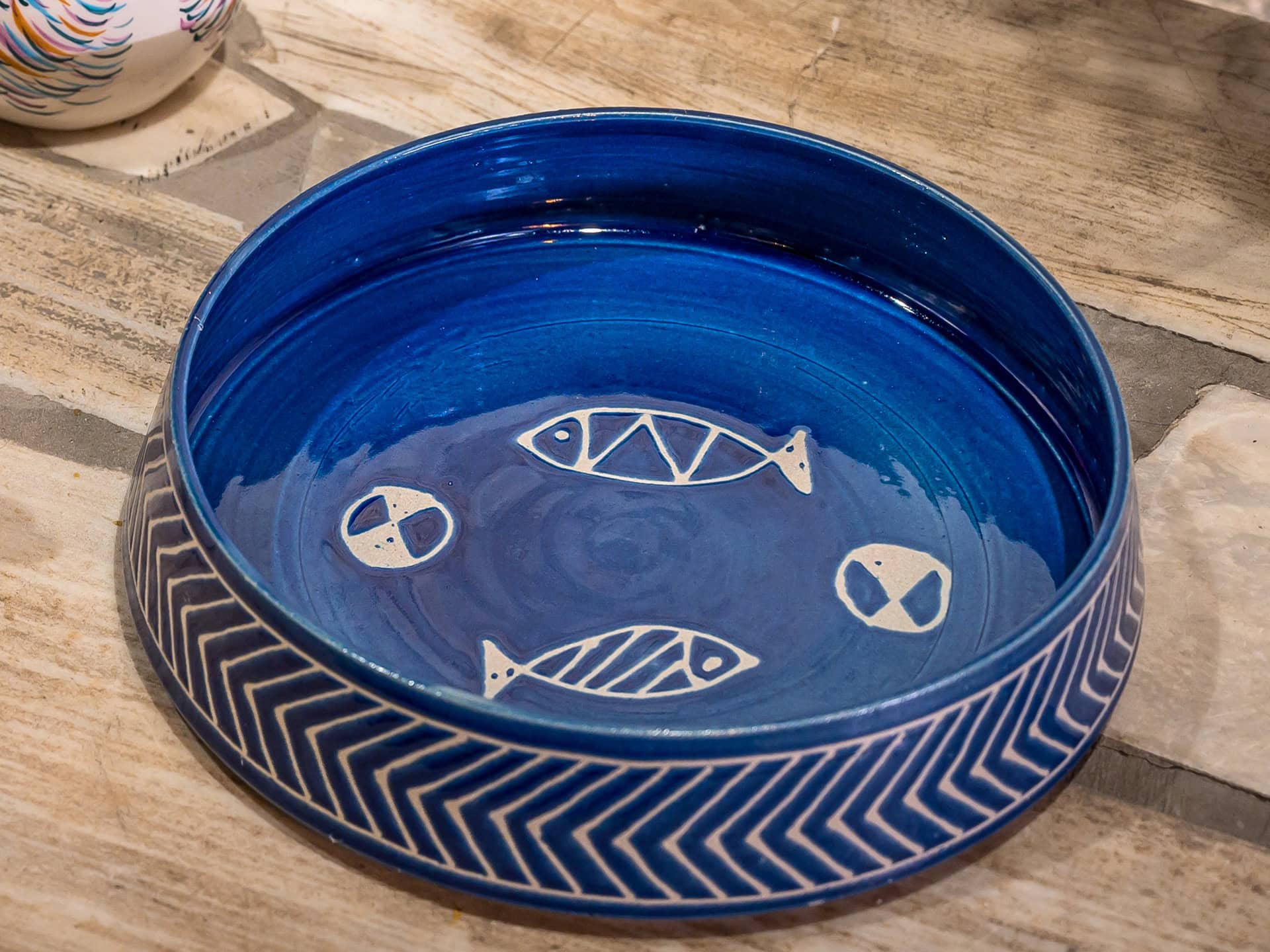 Κεραμικό Σκεύος Μπλε – Μεσαίο