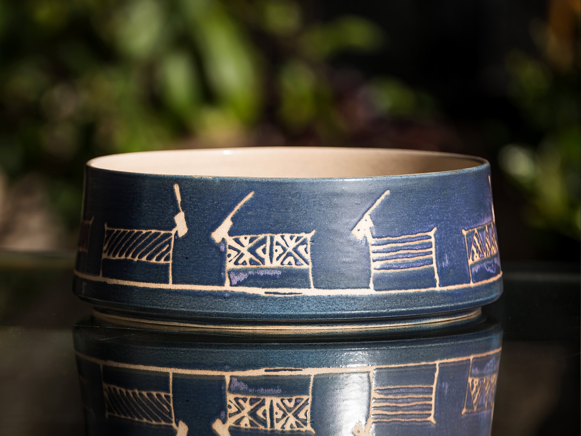 Κεραμικό Σκεύος Μπλε – Μεγάλο