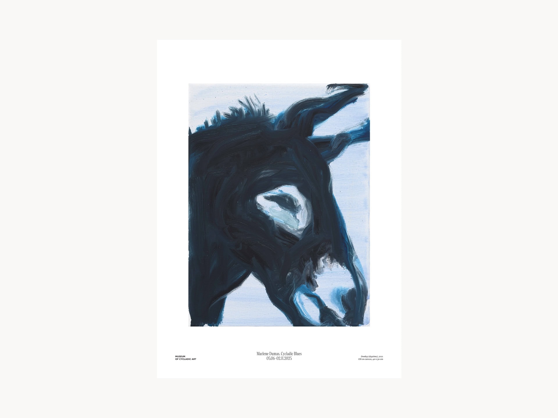 Poster Donkey (daytime) – Small