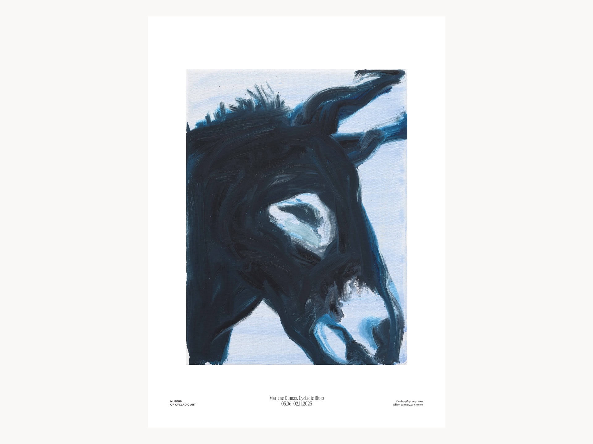 Poster Donkey (daytime) – Large