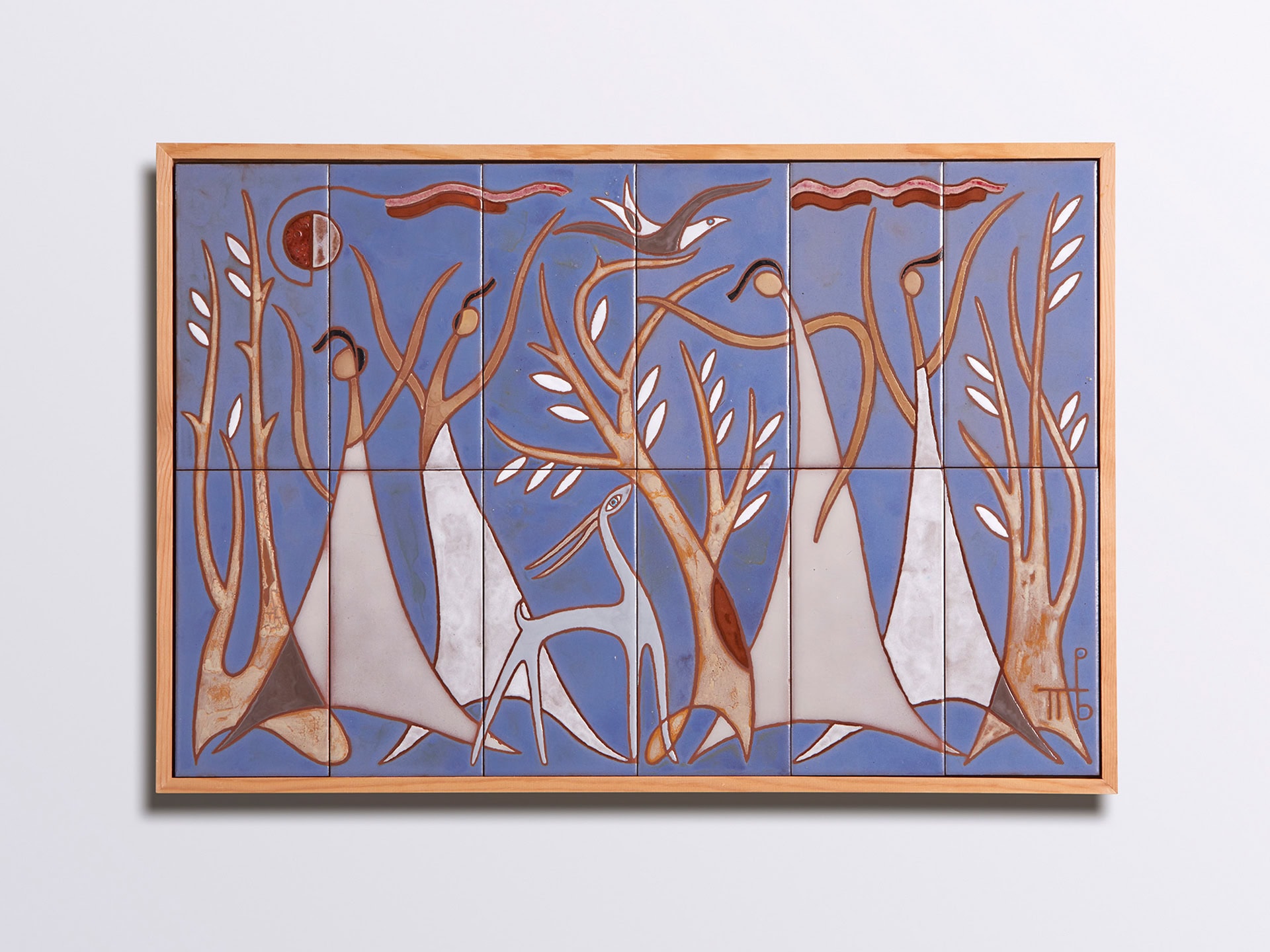 Ceramic Tile with Frame – Figures