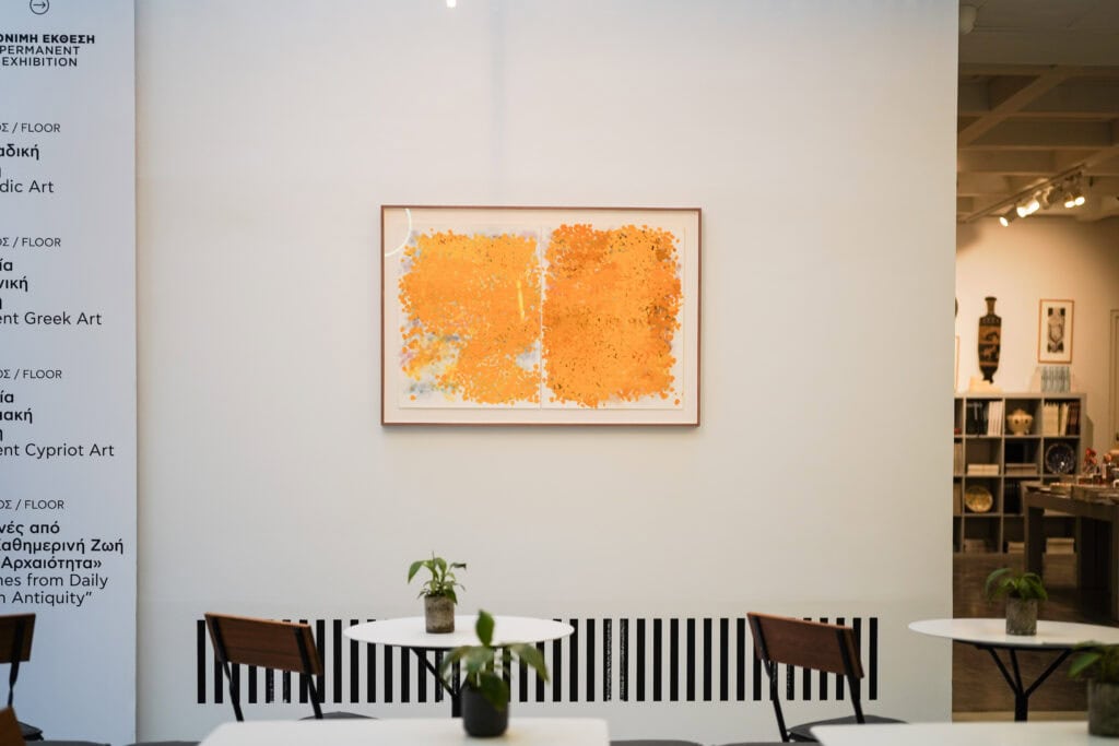 Cycladic Cafe Art Project, Konstantinos Mouchtaridis