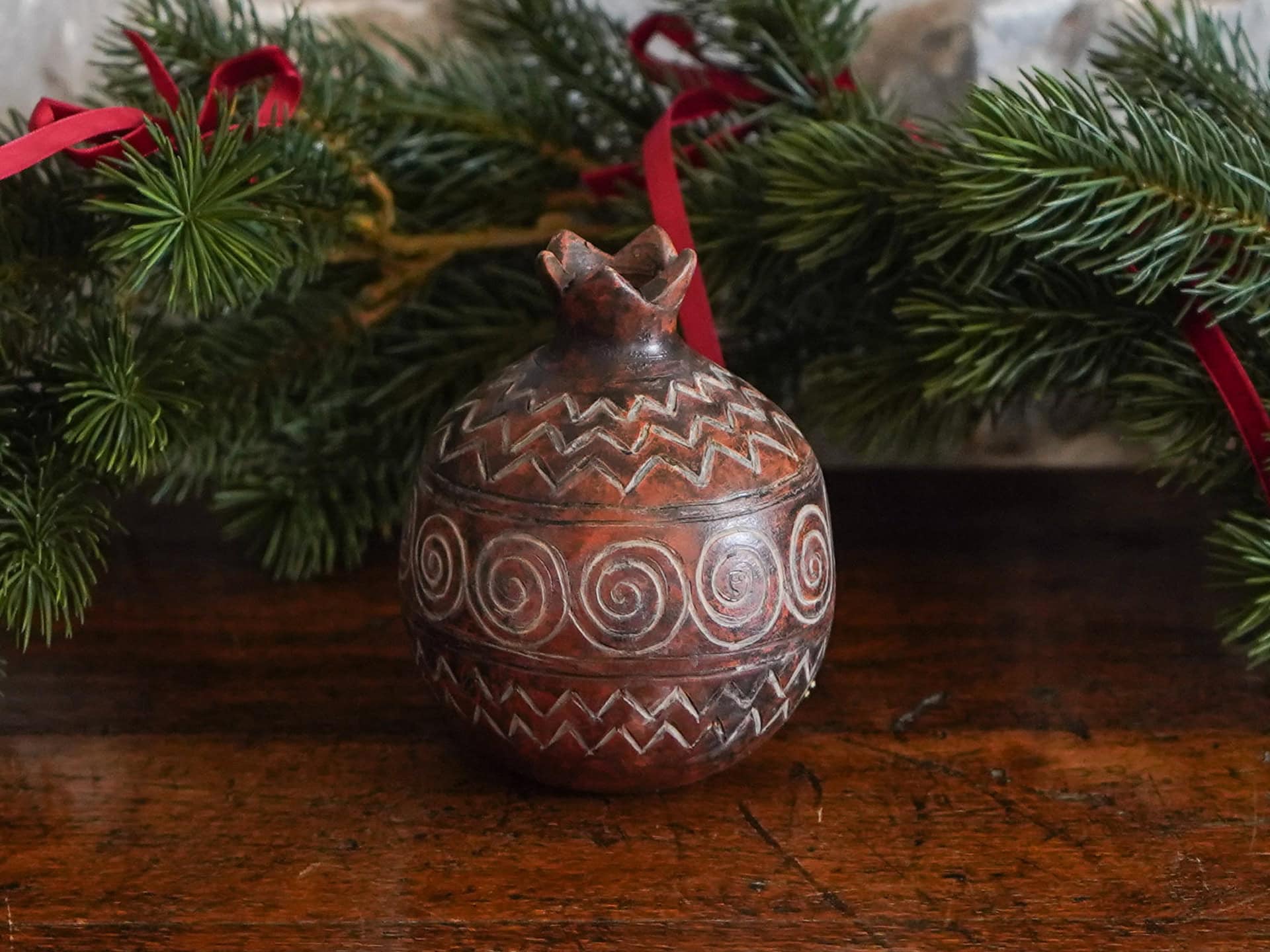 Festive Pomegranate 2026 with Spirals