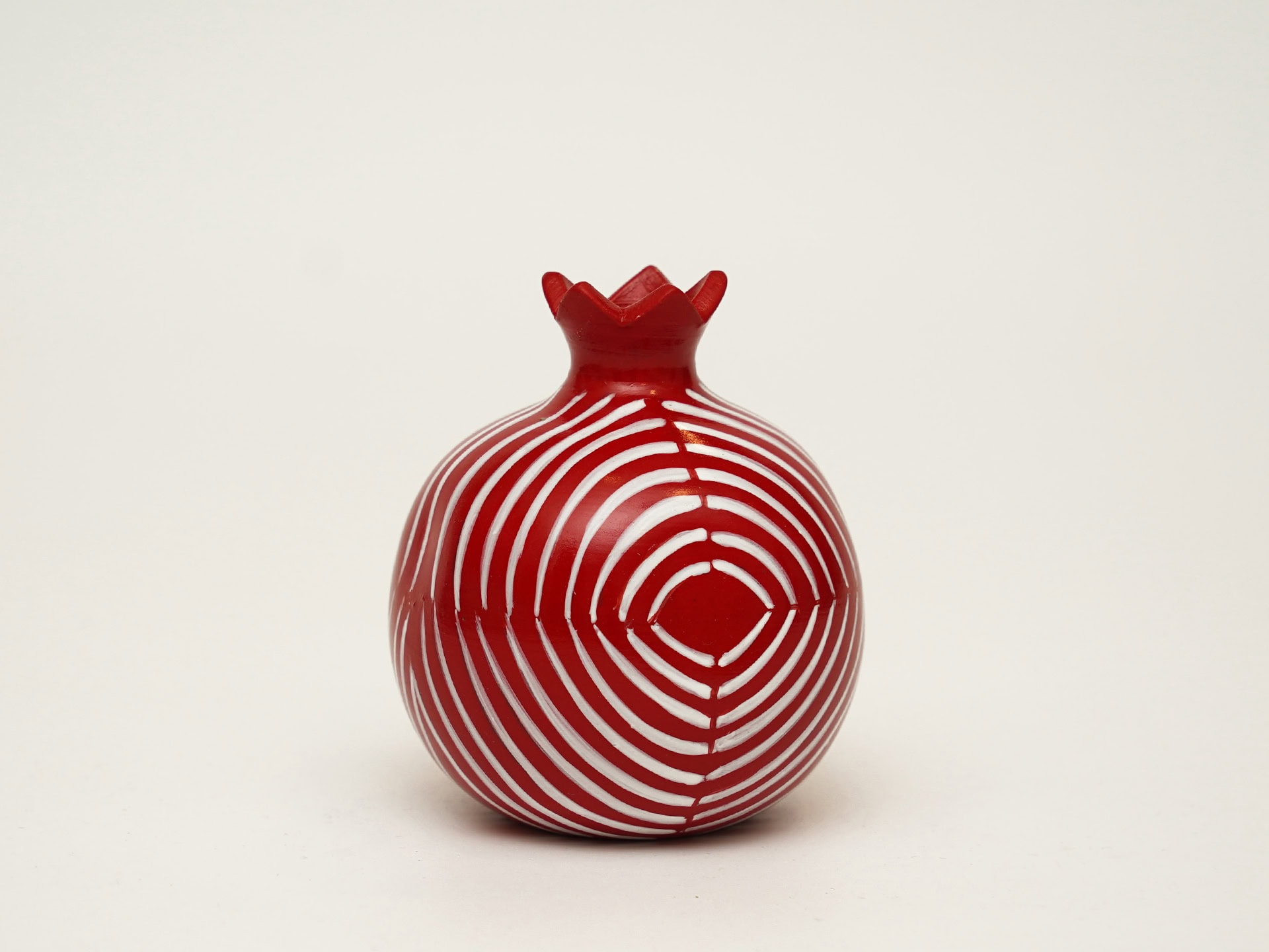 Festive Pomegranate 2026 – Red with White