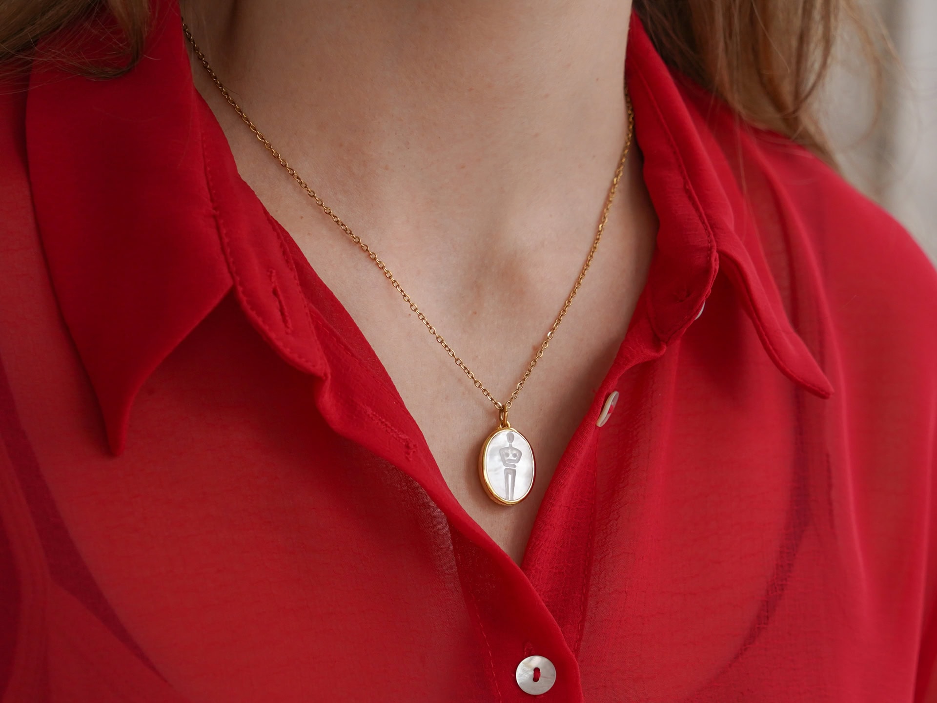 Κρεμαστό με Κυκλαδικό Ειδώλιο