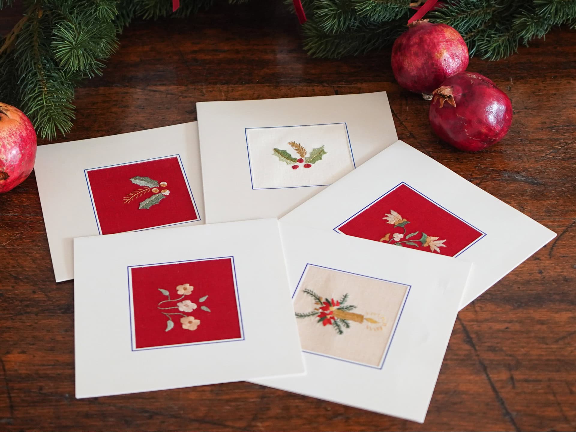 Card with Embroidery