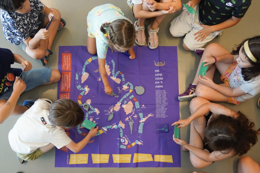 Φωτογραφία κατά τη διάρκεια του παιχνιδιού για την πειρατεία