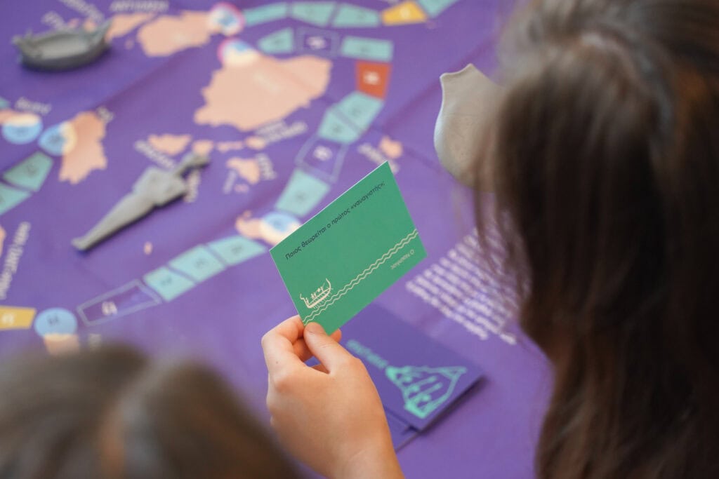 Φωτογραφία κατά τη διάρκεια του παιχνιδιού για την πειρατεία