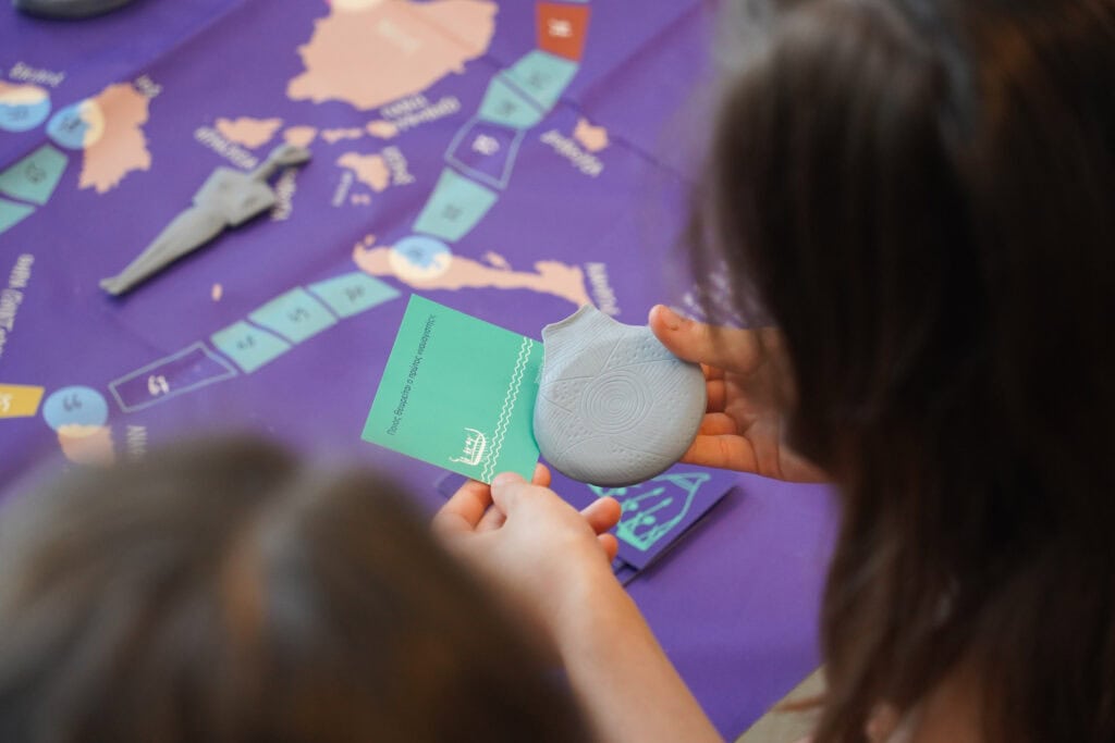 Φωτογραφία κατά τη διάρκεια του παιχνιδιού για την πειρατεία