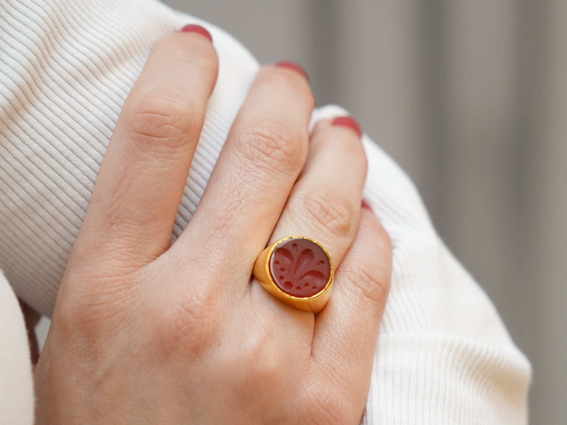 Δαχτυλίδι με Κρόκο