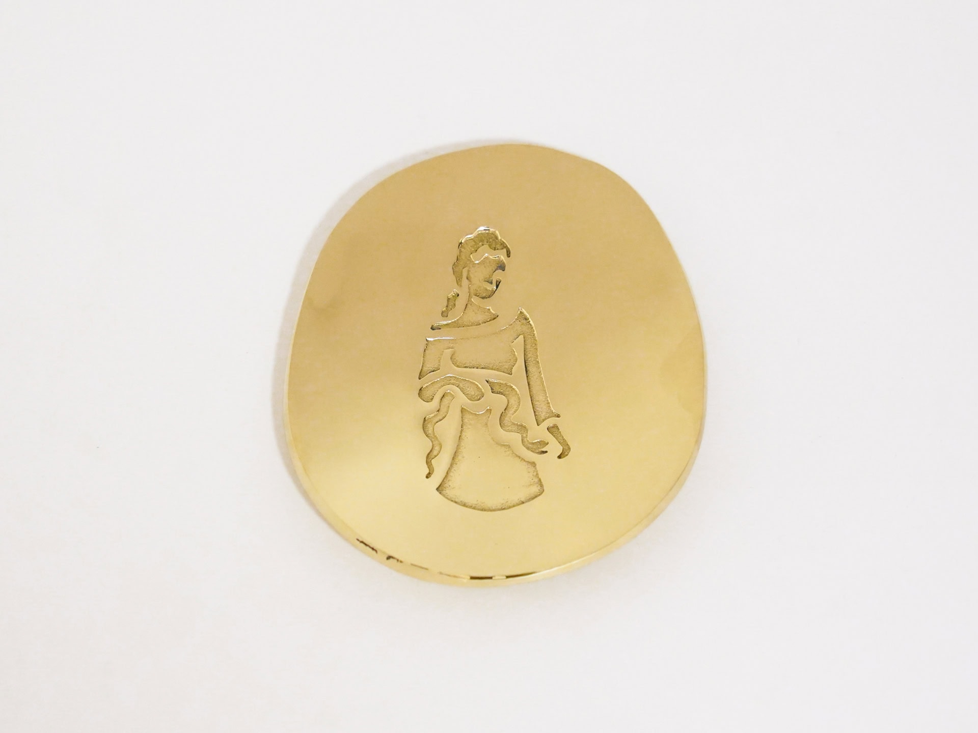 Plate with Goddess Hygieia