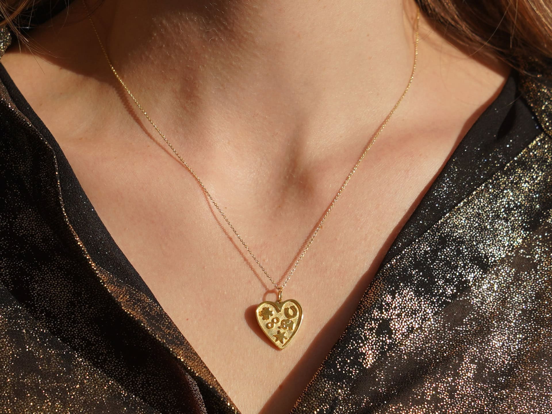 Γούρι 2026 – Κρεμαστό με Καρδιά