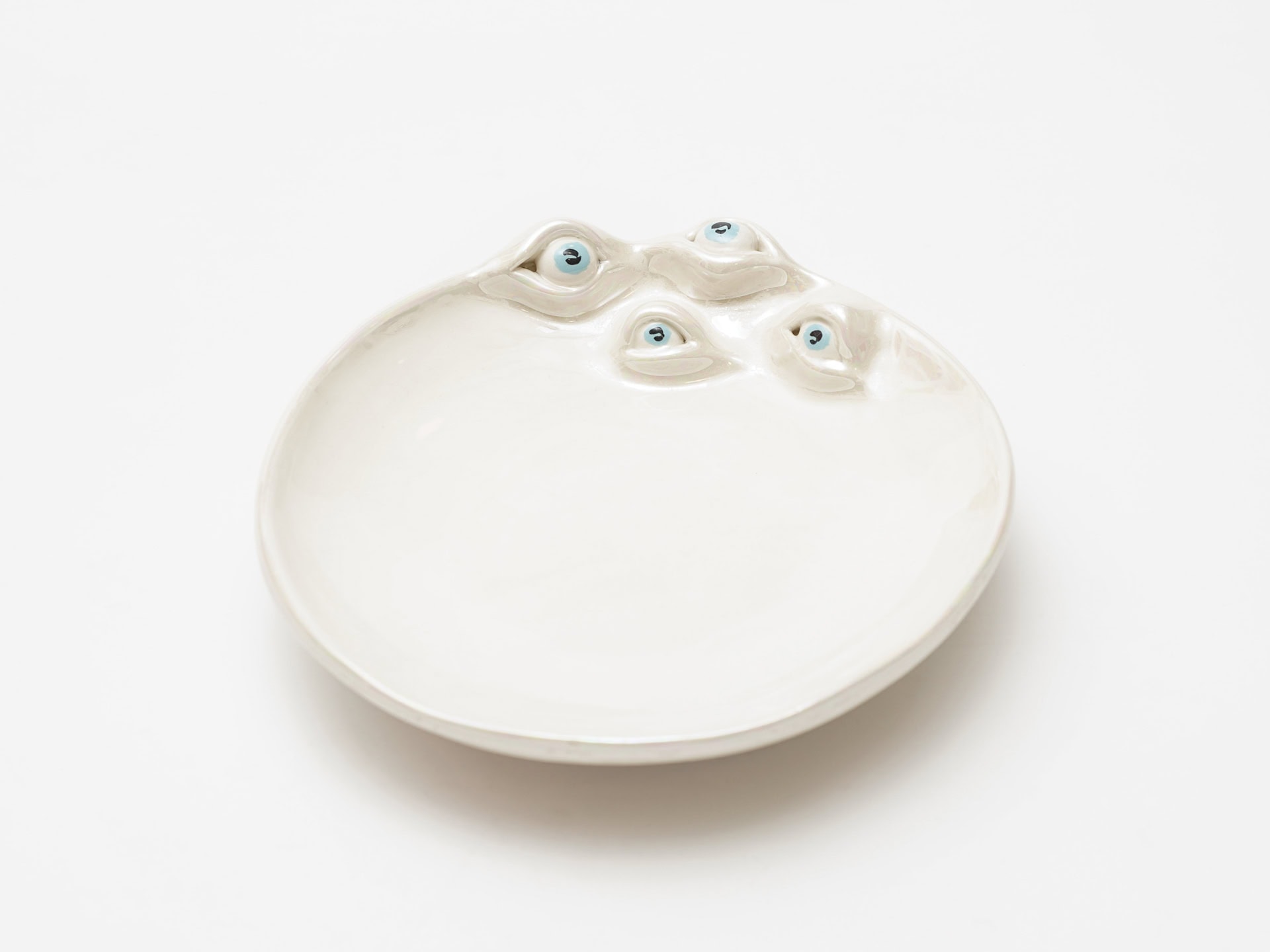 Κεραμικό Πιάτο με Μάτια