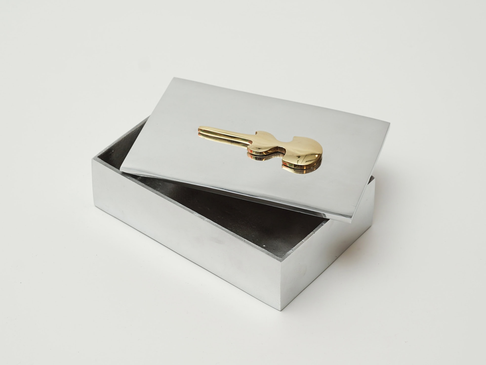 Box with Violin-shaped Figurine
