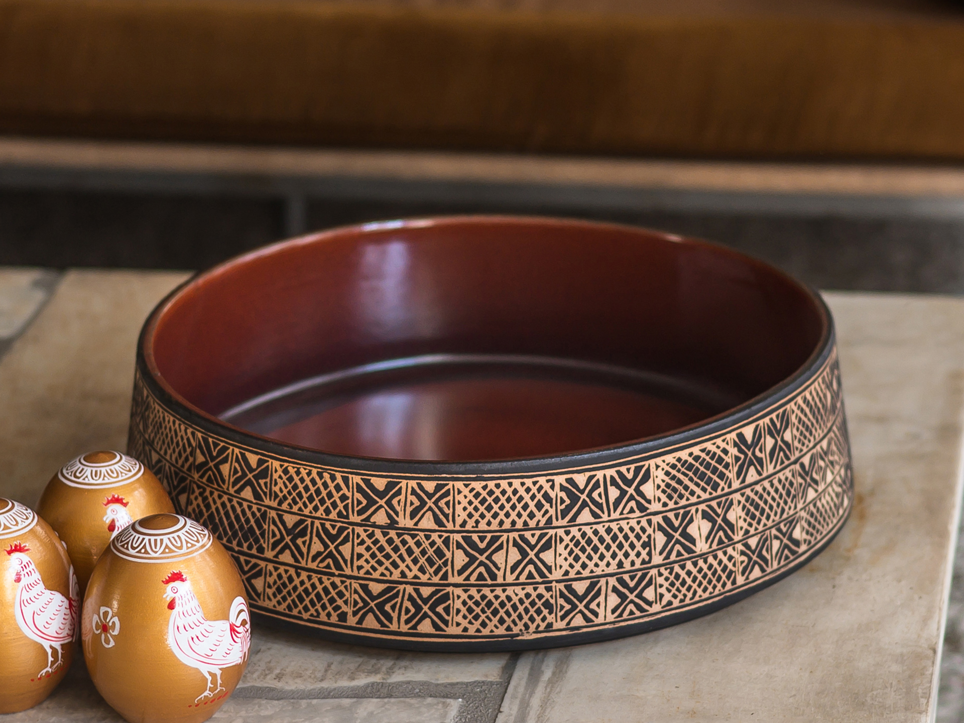 Ceramic Pot – Brown