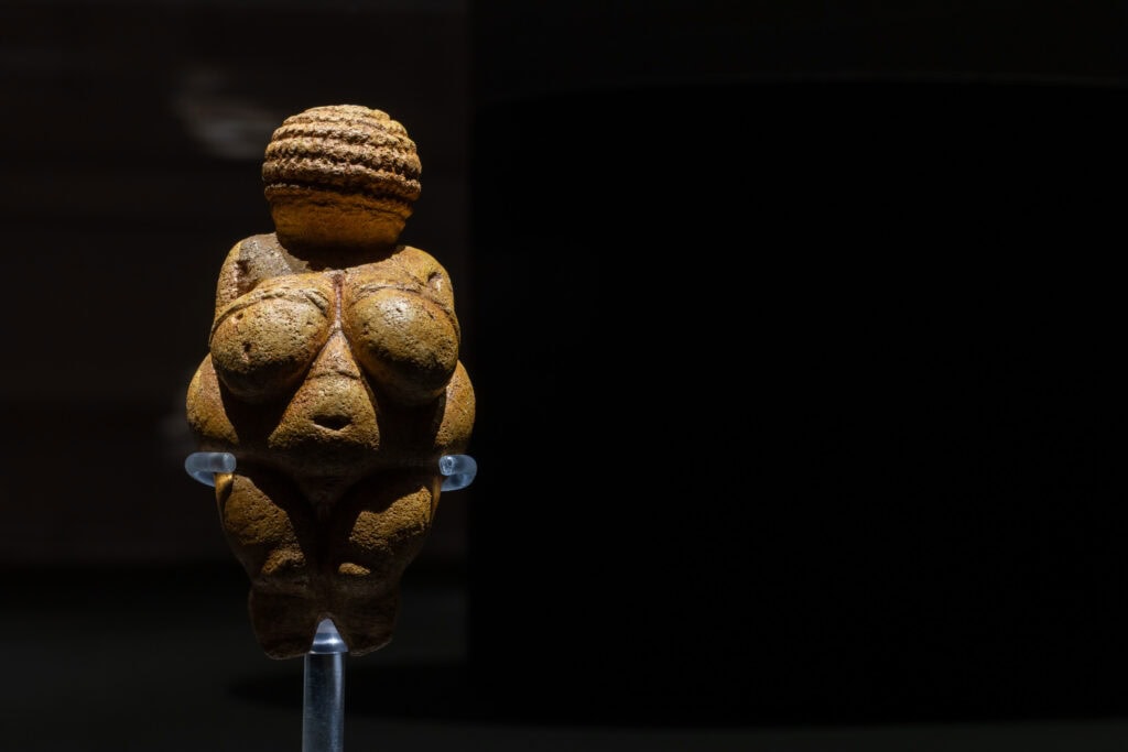 “Venus of Willendorf”, 29,500 before the present