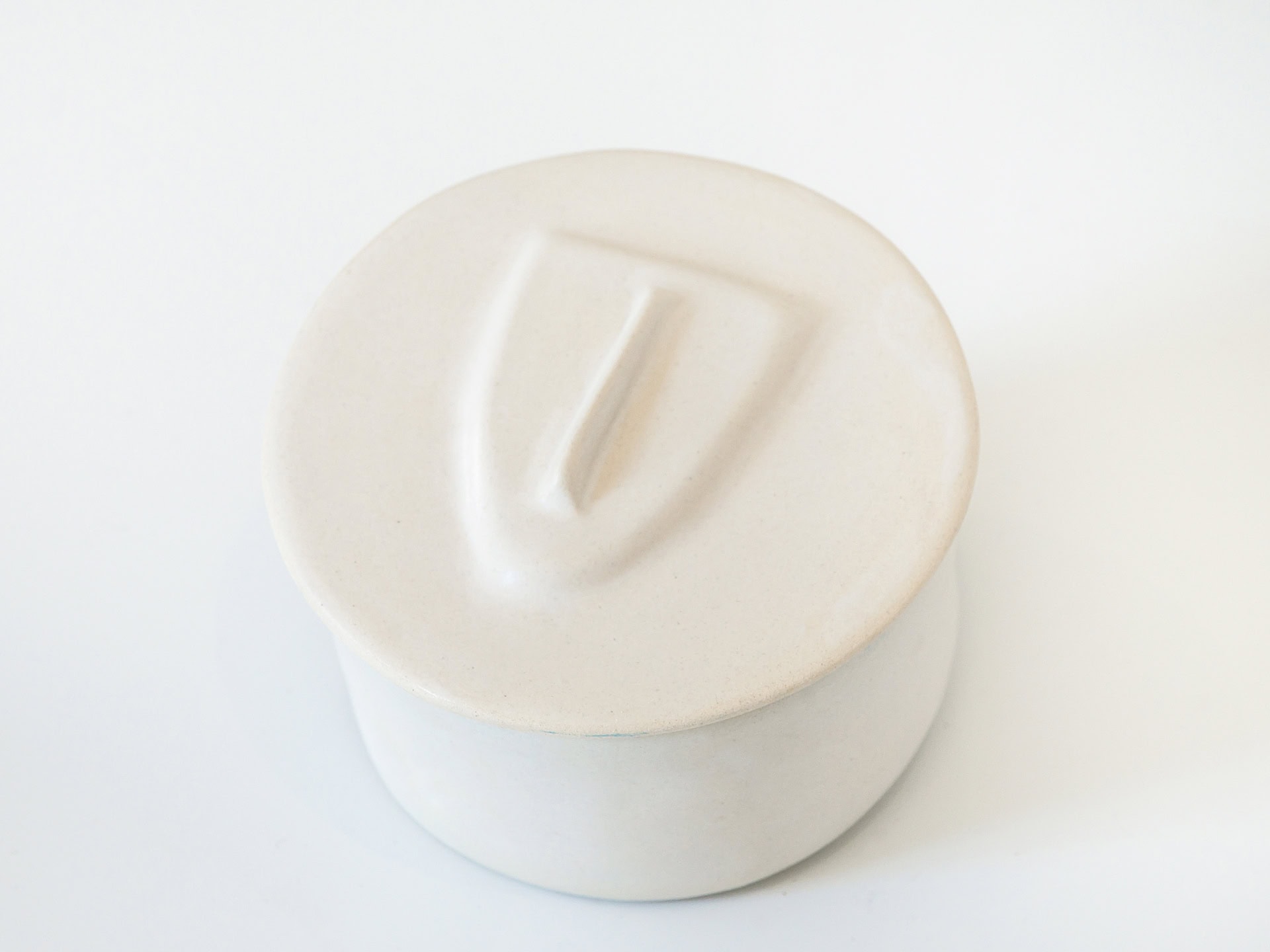 Ceramic Box with a Cycladic Head
