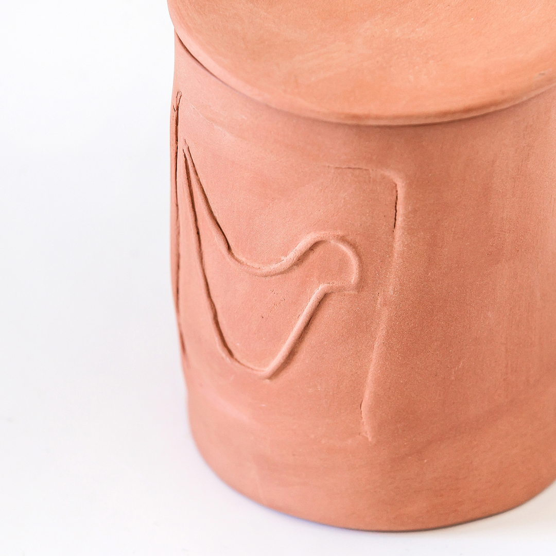 Ceramic Box with a Dove