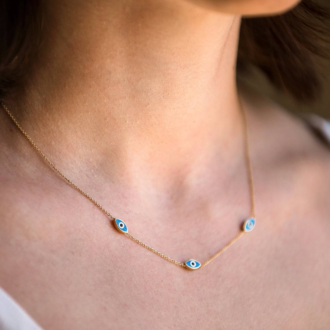 Triple Eye Necklace