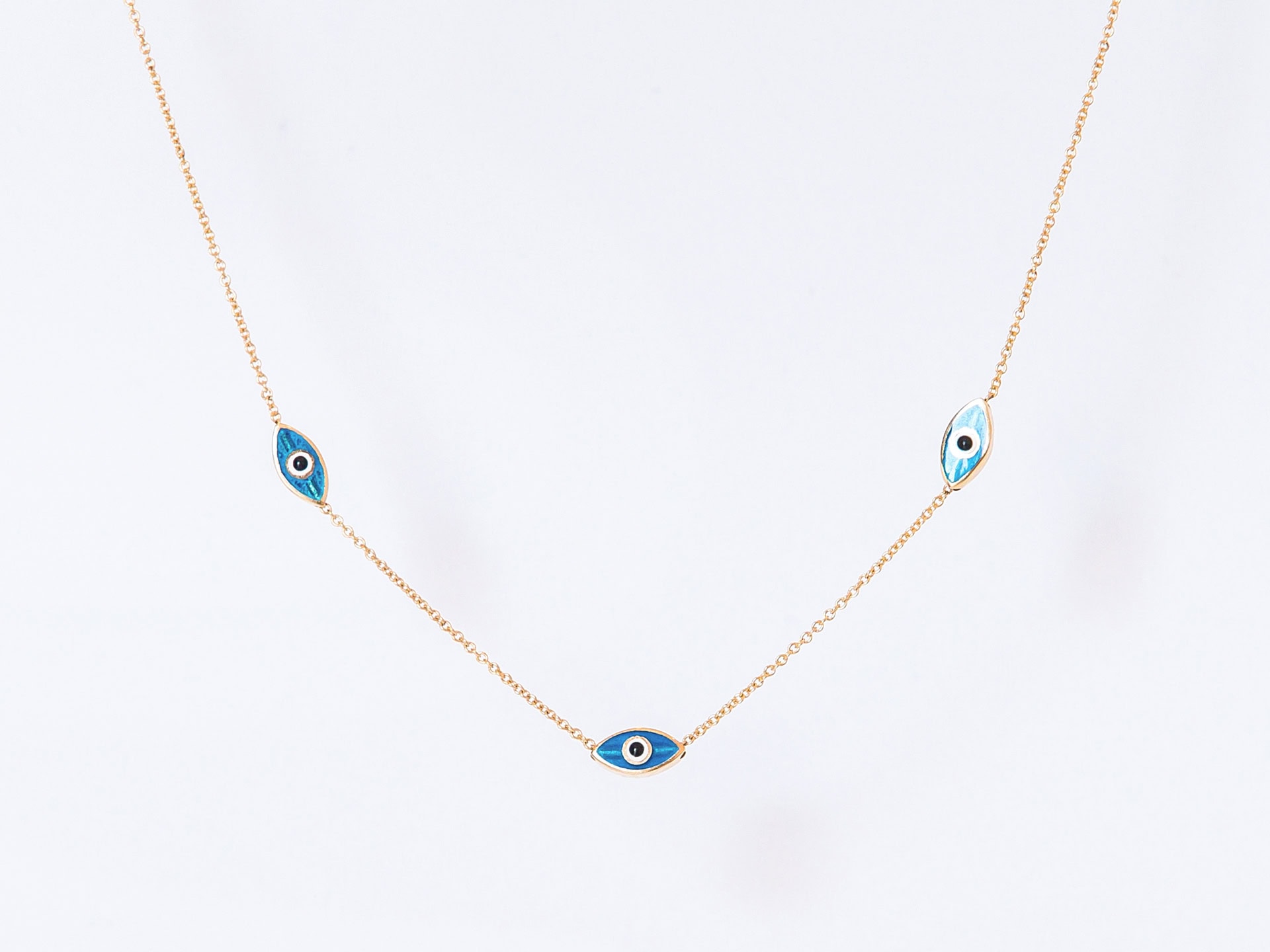 Triple Eye Necklace
