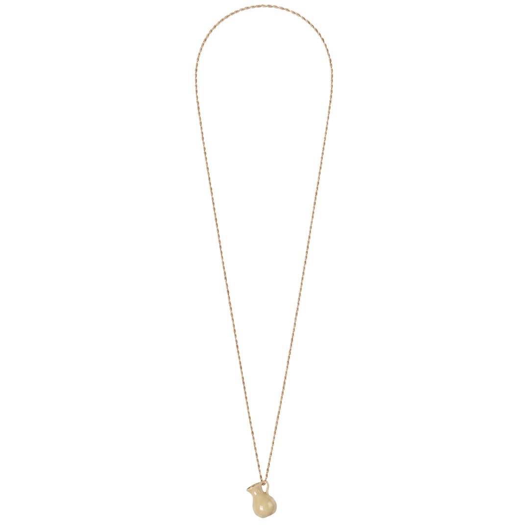 Crème Vessel Necklace