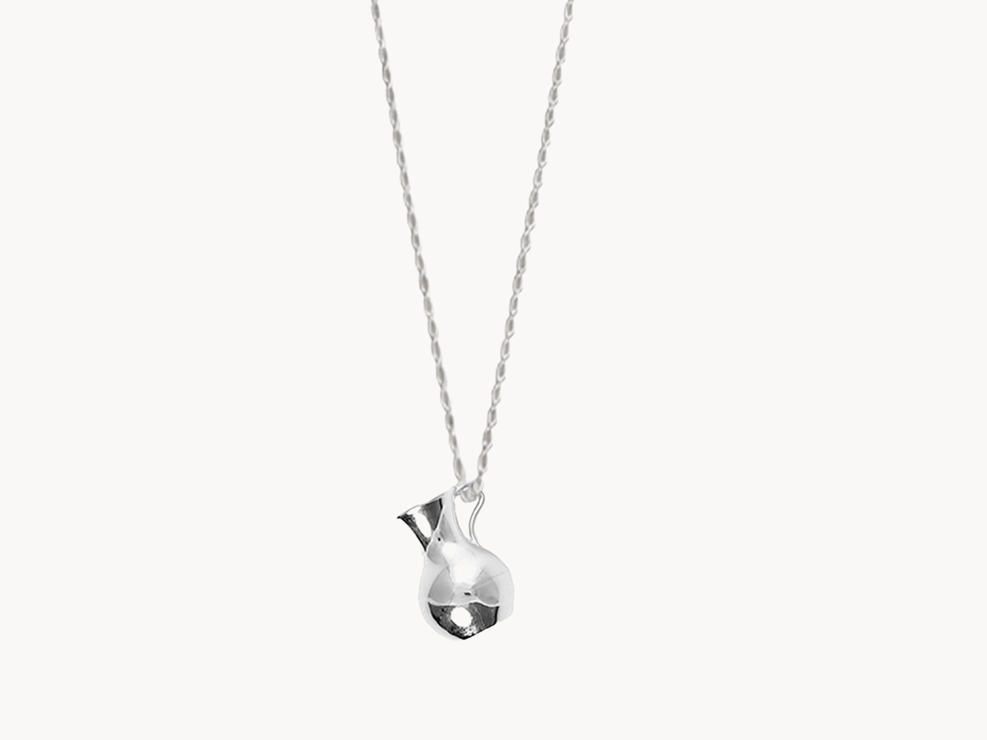Silver Vessel Necklace