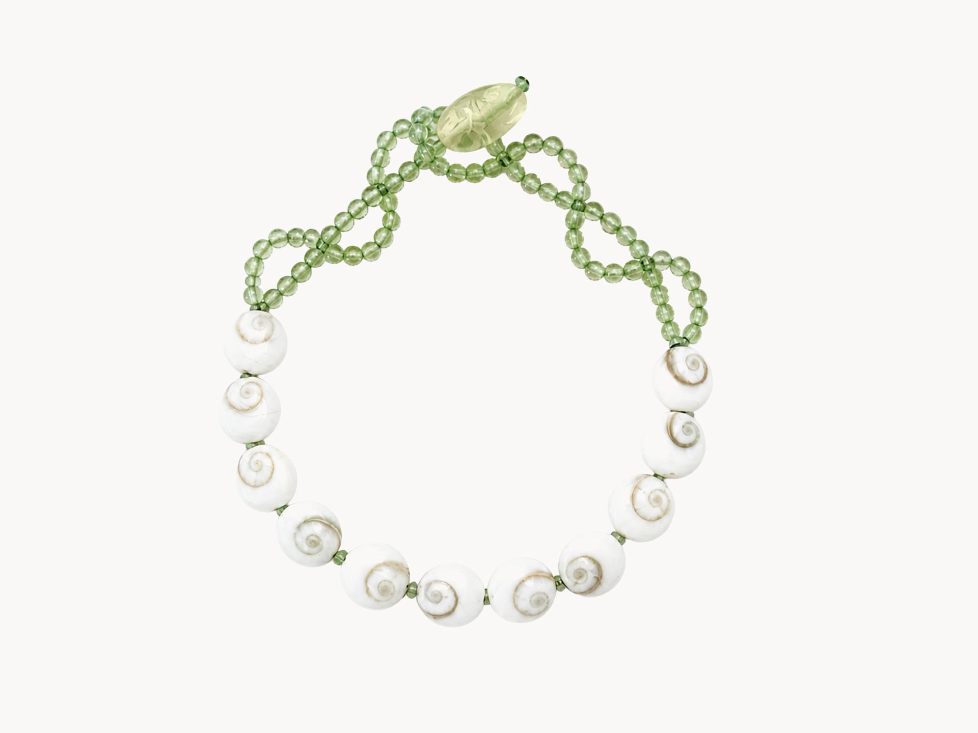 Eye of the Sea Big Bracelet – Green